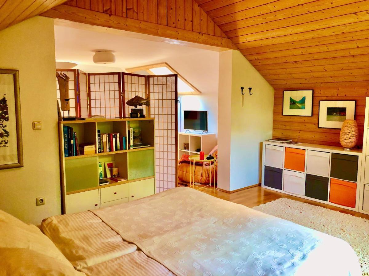 Charmante Ferienwohnung Mit Balkon Im 5-Seen-Land Hechendorf am Pilsensee Екстериор снимка