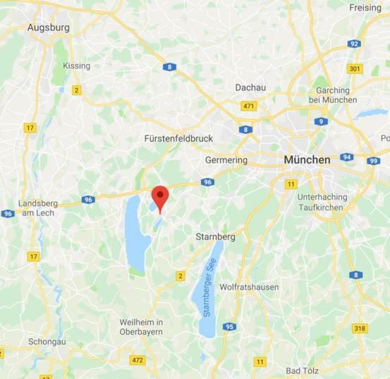 Charmante Ferienwohnung Mit Balkon Im 5-Seen-Land Hechendorf am Pilsensee Екстериор снимка